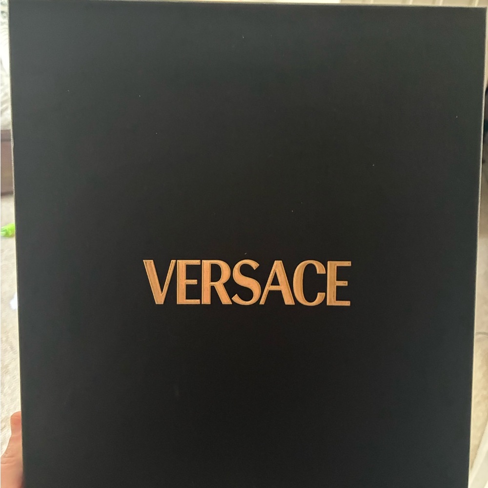 Versace Luxury Black Box with Gold Logo